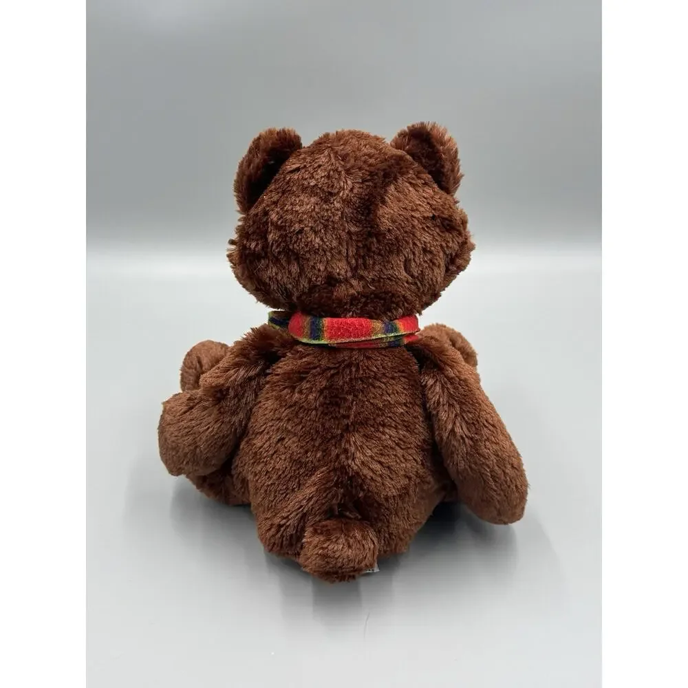 Ganz Winter Grizzby Bear Plush HX10490 Brown Stuffed Animal 16”